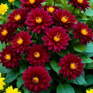 Георгин Вуцапо купить по цене от 327р. в интернет-магазине «Посадика» с доставкой почтой в в Макарьеве и по всей России – [изображение №1].